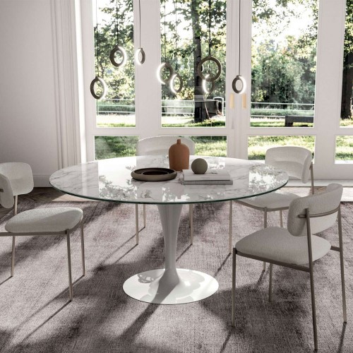 Masa pentru dining Ozzio Italia, Eclipse Fisso